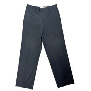 Braggi by Louis Raphael Gray Pinstriped‎ Dress Pants | Mens 33 x 30